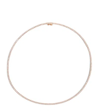 Anita Ko Rose Gold And Diamond Hepburn Necklace