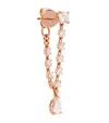 Anita Ko Rose Gold And Diamond Olivia Loop Earring In Rose Gold
