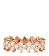 Anita Ko Rose Gold And Diamond Triangle Eternity Ring In Rose Gold