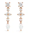 Anita Ko Rose Gold And Diamond Vivi Drop Earrings In Multi