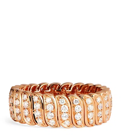 Anita Ko Rose Gold And Diamond Zoe Ring