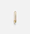 Anita Ko Safety Pin 18kt Gold Single Earring In Gold