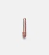 Anita Ko Safety Pin 18kt Rose Gold Single Earring With Sapphires In Gold