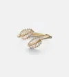 Anita Ko Small 18kt Gold Ring With Diamonds In Gold
