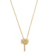 Anita Ko Small Yellow Gold And Diamond Palm Tree Pendant Necklace In Gold