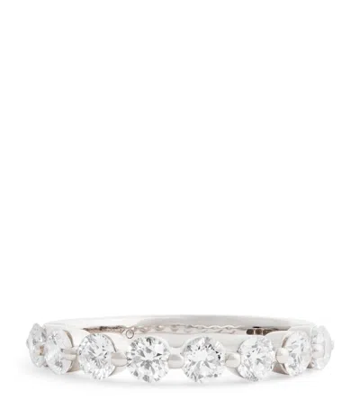 Anita Ko White Gold And Diamond Floating Ring