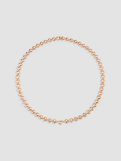 Anita Ko Bunny 18k Rose Gold Link Choker Necklace