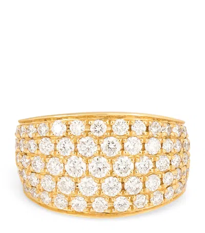 Anita Ko Yellow Gold And Diamond Galaxy Single Ear Cuff