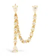 Anita Ko Yellow Gold And Diamond Isla Double-piercing Single Earring In Gold