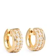 Anita Ko Yellow Gold And Diamond Lola Huggie Earrings In Gold