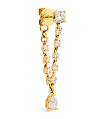 Anita Ko Yellow Gold And Diamond Olivia Single Earring