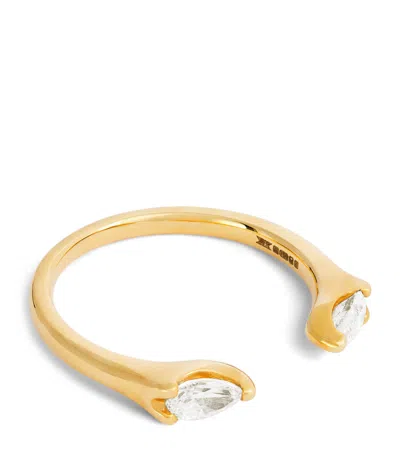 Anita Ko Yellow Gold And Diamond Orbit Ring