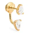 Anita Ko Yellow Gold And Diamond Orbit Single Earring In Gold