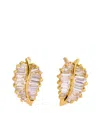 Anita Ko Yellow Gold And Diamond Palm Leaf Stud Earrings In Gold