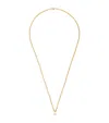 Anita Ko Yellow Gold And Pear Diamond Chain Necklace In Gold