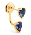 Anita Ko Yellow Gold And Sapphire Orbit Necklace In Gold