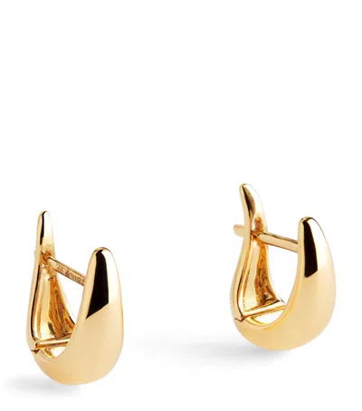 Anita Ko Baby Claw 18-karat Gold Hoop Earrings