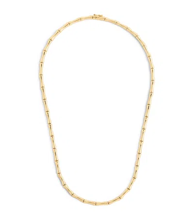 Anita Ko Yellow Gold Bamboo Necklace