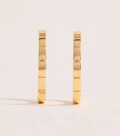 Anita Ko Yellow Gold Bunny Hoop Earrings