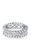 Anita Ko Zipper Ring In Silver