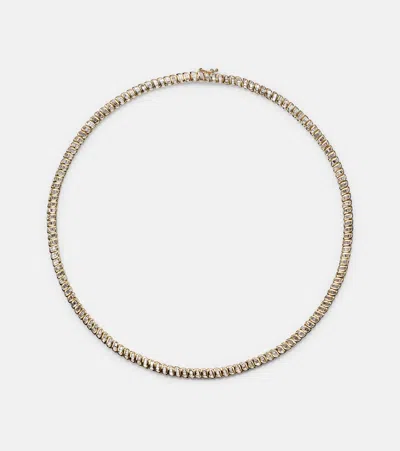 Anita Ko Zoe 18kt Gold Choker With Diamonds