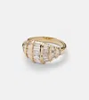 Anita Ko Zoe 18kt Gold Ring With Diamonds In Gold