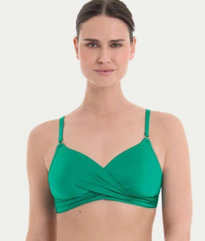 Anita Liberia Bikini Top In Jade