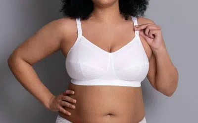 Anita Miss Cotton Nursing Bra In White