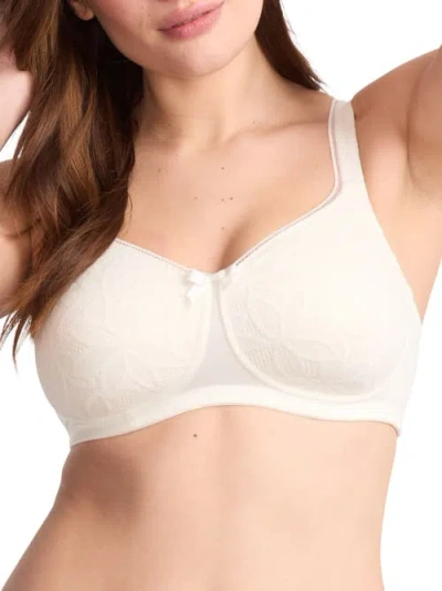 Anita Selena Mastectomy Wire-free Lace Bra In Crystal
