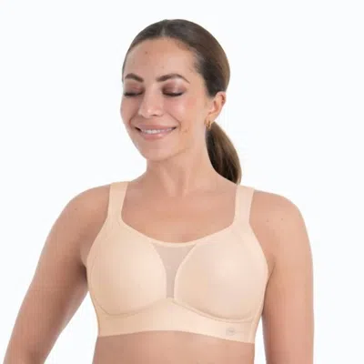 Anita Smart Control Molded Sports Bra In Smart Rose In White