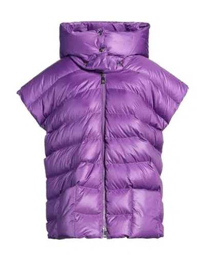 Anitroc Woman Puffer Mauve Size Onesize Polyester In Purple
