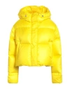 Anitroc Woman Puffer Yellow Size M Polyester In Yellow