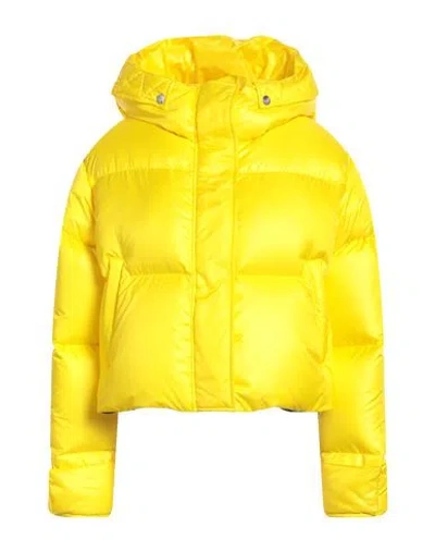 Anitroc Woman Puffer Yellow Size M Polyester