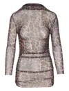 Aniye By Animal-print High-neck Top In Brown