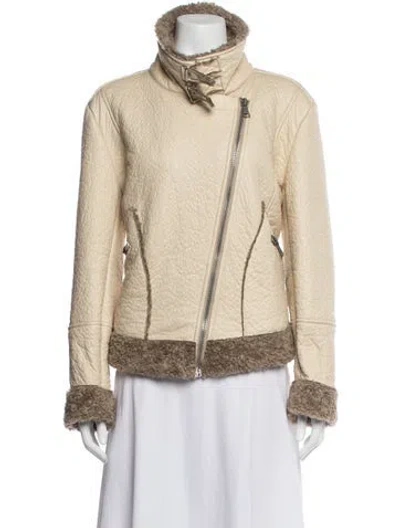 Pre-owned Aniye By Biker Jacket In Neutrals