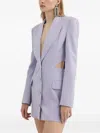 Aniye By Blazer-style Mini Dress In Purple