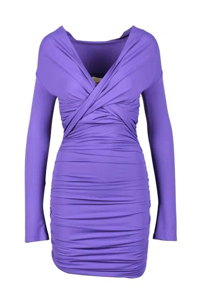 Aniye By Bodycon Mini Dress In Purple