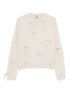 Aniye By Bow-embellished Sweater In Neutral