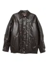 Aniye By Button-fastening Bomber Jacket In Black