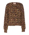 Aniye By Button Long-sleeved Sweater In Brown