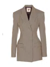 Aniye By Lexa Jacket Dress In Nude