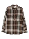 Aniye By Check-pattern Pocket-chest Shirt In Multi