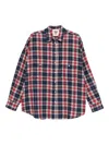 Aniye By Check Pocketed Shirt In Blue
