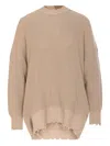 Shop Aniye By Cotton Sweater In Neutrals
