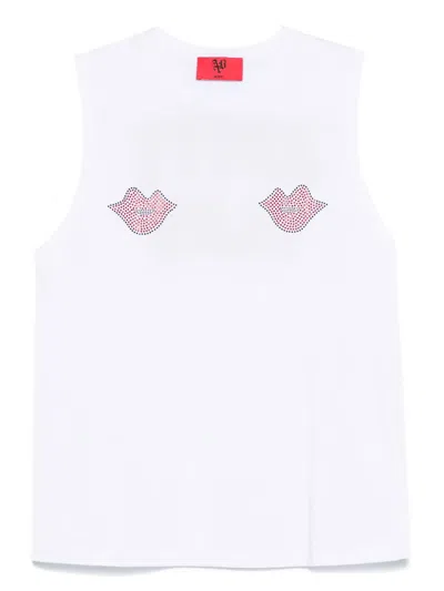 Aniye By Oberteil Aus Baumwolle In White