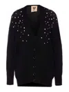 Aniye By Black Cardigan In Black