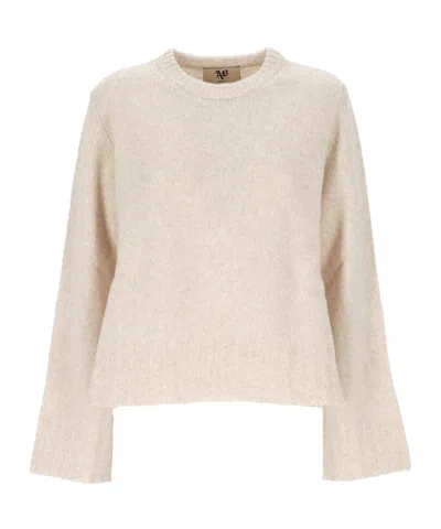 ANIYE BY CREW NECK LONG SLEEVE SWEATER