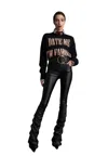 Aniye By Crop Kolor Woman  Pink In Black
