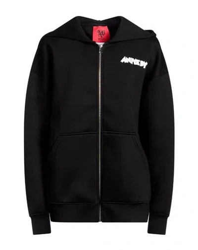Aniye By Disney Woman Sweatshirt Black Size L Viscose, Elastane