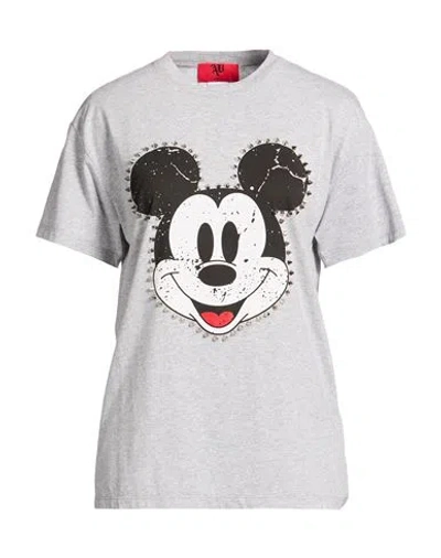 Aniye By Disney Woman T-shirt Grey Size Xs Cotton, Polyester In Gray